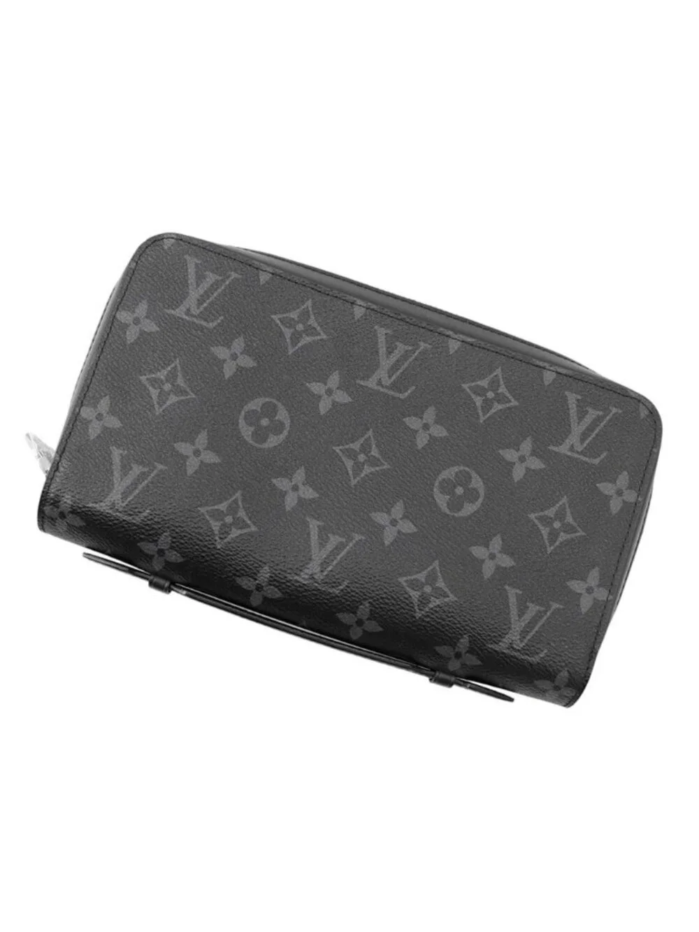 Louis Vuitton Wallet Monogram Eclipse Zippy XL Black